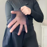 Pantalones moldeadores de malla transpirables de cintura alta invisibles para mujer