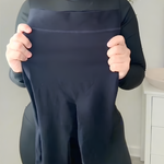 Pantalones moldeadores de malla transpirables de cintura alta invisibles para mujer