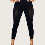 Pantalones moldeadores de malla transpirables de cintura alta invisibles para mujer